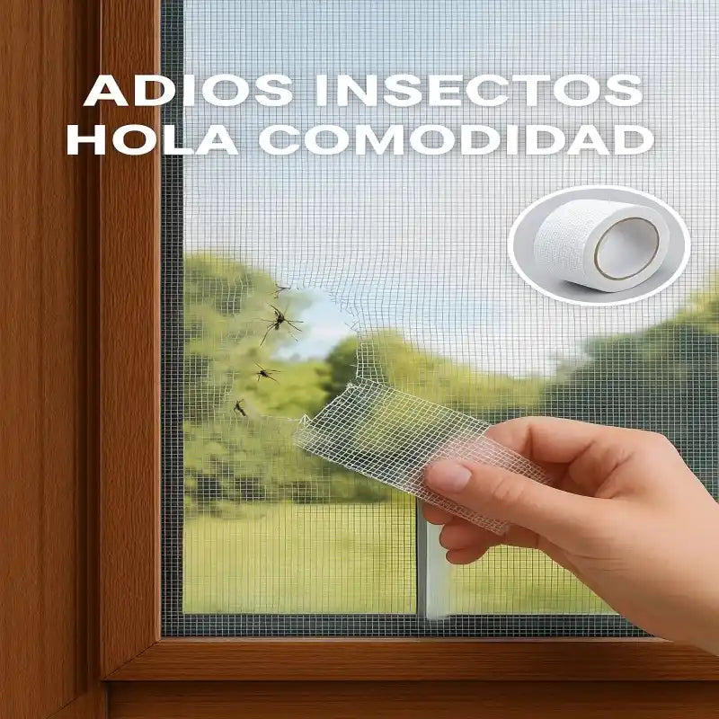 Cinta adhesiva repara mosquiteros Easyfix
