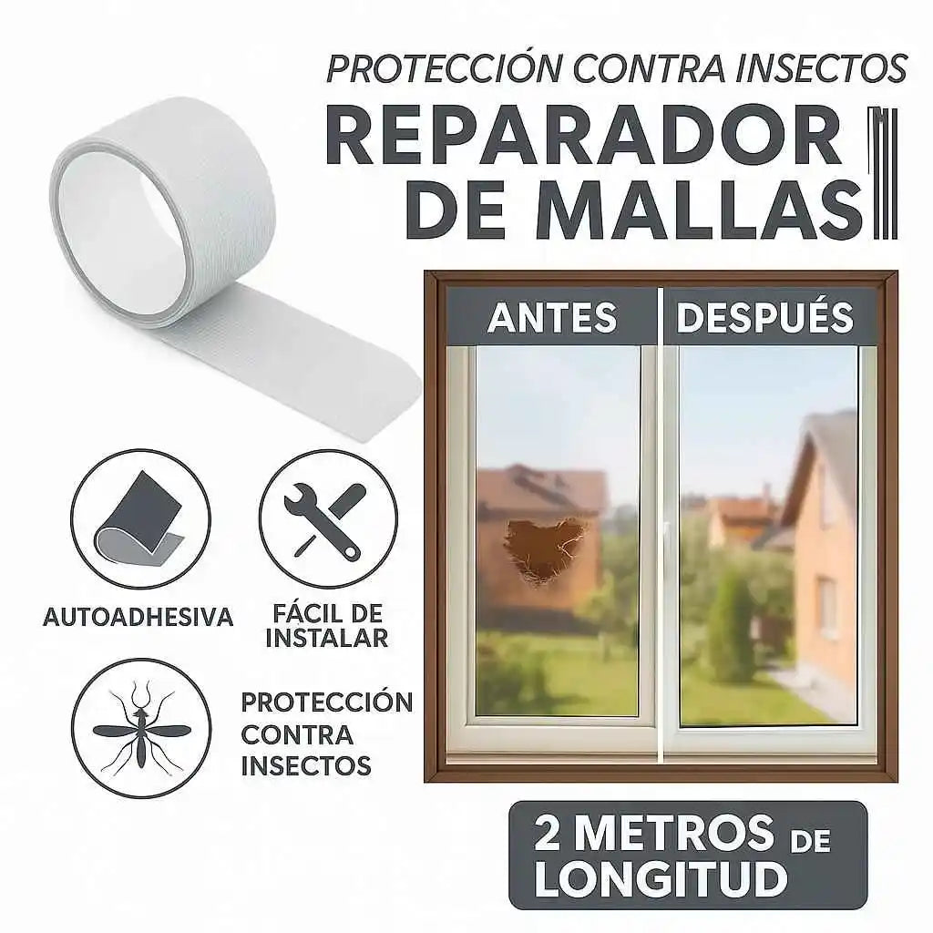 Cinta adhesiva repara mosquiteros Easyfix